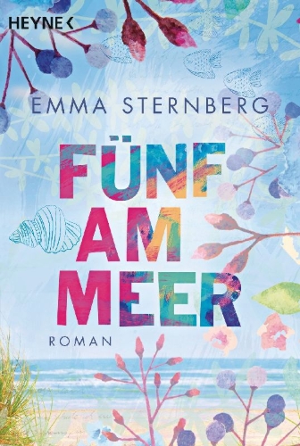 Buchcover und Innenansicht für das Buch: Fünf am Meer