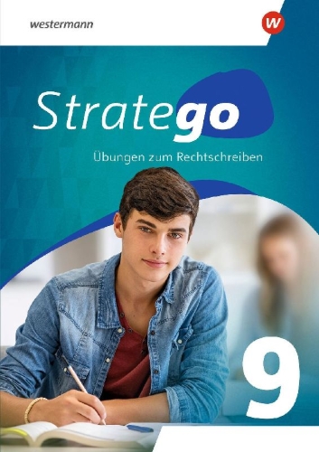 Buchcover und Innenansicht für das Buch: Stratego - Übungen zum Rechtschreiben. Arbeitsheft 9