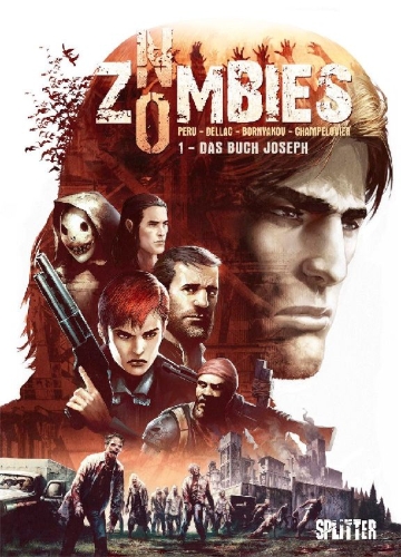 Buchcover und Innenansicht für das Buch: No Zombies. Band 1