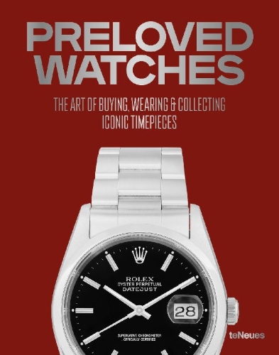 Buchcover und Innenansicht für das Buch: Preloved Watches