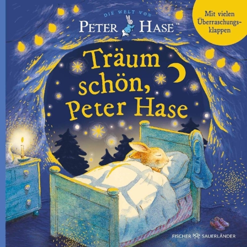 Buchcover und Innenansicht für das Buch: The World of Peter Rabbit Peter's Bedtime