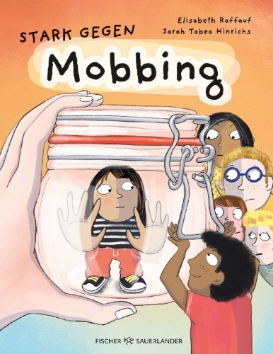 Buchcover und Innenansicht für das Buch: Stark gegen Mobbing