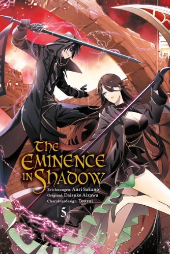Buchcover und Innenansicht für das Buch: The Eminence in Shadow 05