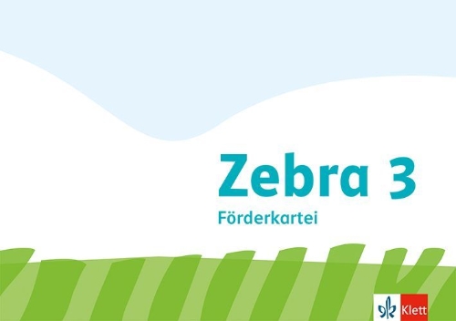 Buchcover und Innenansicht für das Buch: Zebra 3. Förderkartei Klasse 3