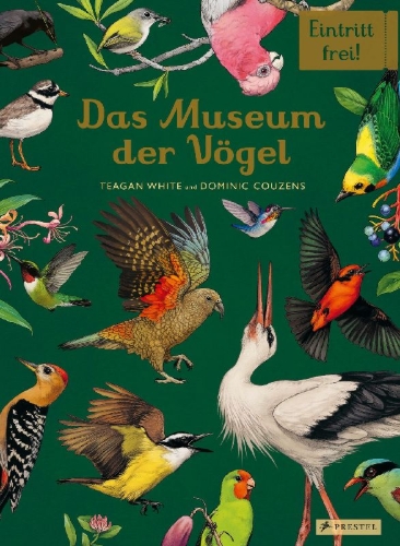 Buchcover und Innenansicht für das Buch: Das Museum der Vögel