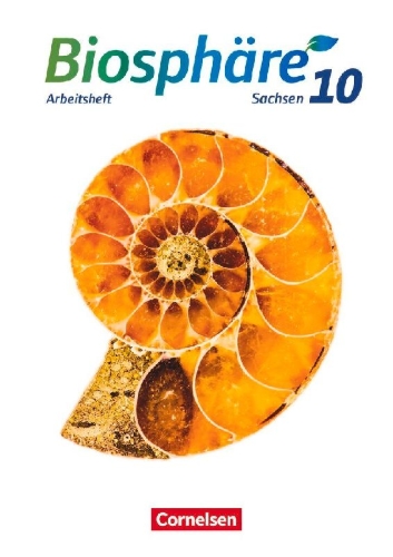 Buchcover und Innenansicht für das Buch: Biosphäre Sekundarstufe I 10. Schuljahr. Gymnasium Sachsen - Arbeitsheft