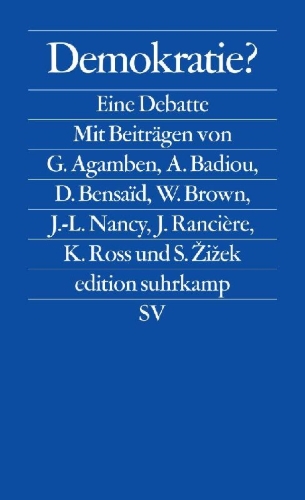 Buchcover und Innenansicht für das Buch: Démocratie, dans quel état?