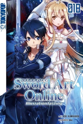 Buchcover und Innenansicht für das Buch: Sword Art Online - Novel 18