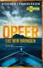 Buchcover und Innenansicht für das Buch: Opfer, die wir bringen