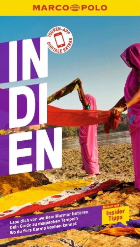 Buchcover und Innenansicht für das Buch: MARCO POLO Reiseführer Indien