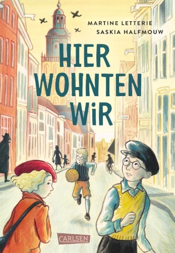 Buchcover und Innenansicht für das Buch: Wij woonden hier