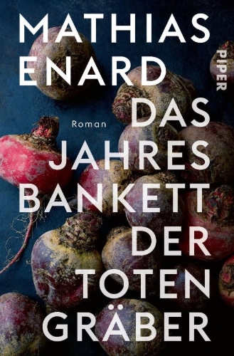 Buchcover und Innenansicht für das Buch: Le Banquet annuel de la Confrérie des fossoyeurs