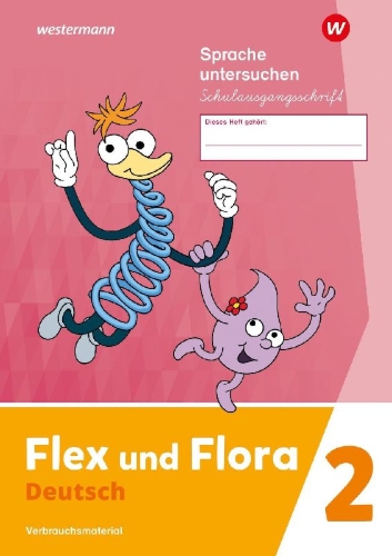 Buchcover und Innenansicht für das Buch: Flex und Flora - Ausgabe 2021