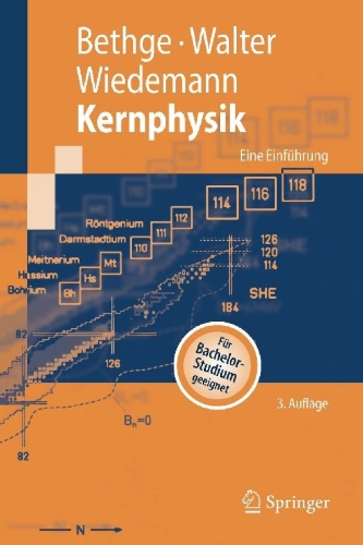 Buchcover und Innenansicht für das Buch: Kernphysik