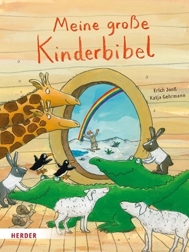 Buchcover und Innenansicht für das Buch: Meine große Kinderbibel
