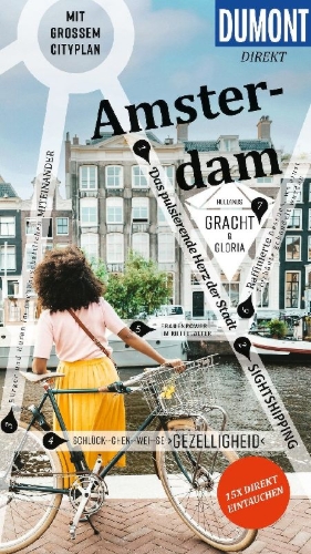 Buchcover und Innenansicht für das Buch: DUMONT direkt Reiseführer Amsterdam