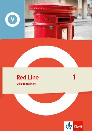 Buchcover und Innenansicht für das Buch: Red Line 1.Vokabellernheft Klasse 5