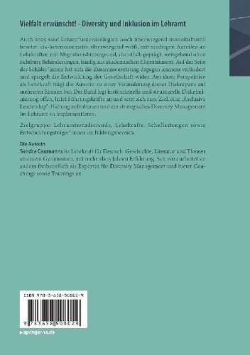 Buchcover und Innenansicht für das Buch: Vielfalt erwünscht! - Diversity und Inklusion im Lehramt