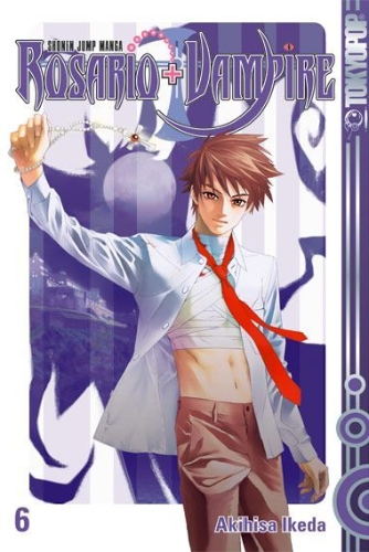 Buchcover und Innenansicht für das Buch: Rosario + Vampire 06