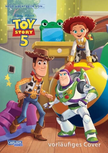 Buchcover und Innenansicht für das Buch: The New Adventures of ... Toy Story 5