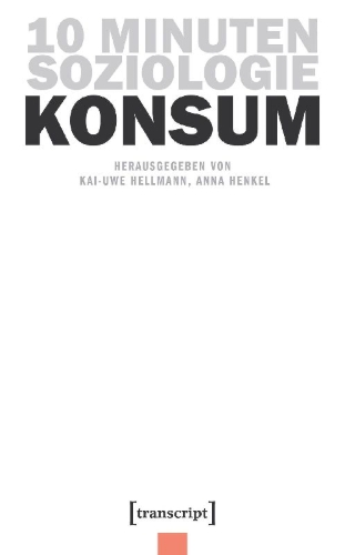 Buchcover und Innenansicht für das Buch: 10 Minuten Soziologie: Konsum