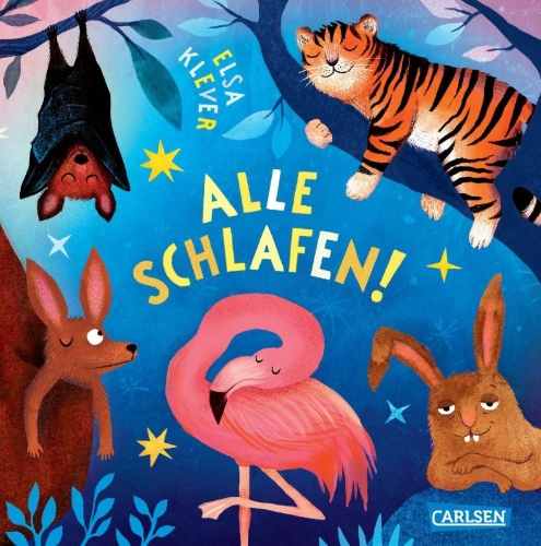 Buchcover und Innenansicht für das Buch: Alle schlafen!