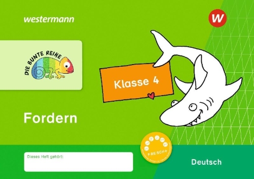 Buchcover und Innenansicht für das Buch: DIE BUNTE REIHE - Deutsch. Fordern Klasse 4