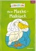 Buchcover und Innenansicht für das Buch: LERNSTERN. Mein Mathe-Malblock. Rechnen bis 20