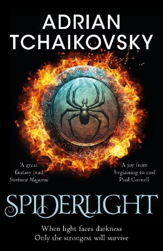 Buchcover und Innenansicht für das Buch: Spiderlight