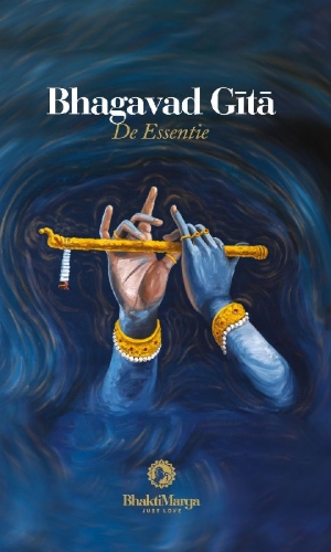 Buchcover und Innenansicht für das Buch: Bhagavad Gita, de Essentie