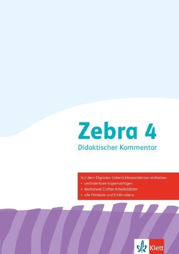 Buchcover und Innenansicht für das Buch: Zebra 4