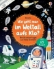 Buchcover und Innenansicht für das Buch: Wie geht man im Weltall aufs Klo?