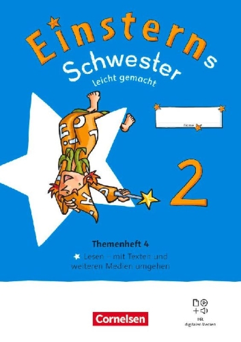 Buchcover und Innenansicht für das Buch: Einsterns Schwester 2. Schuljahr. Leicht gemacht - Themenheft 4: Lesen - Verbrauchsmaterial
