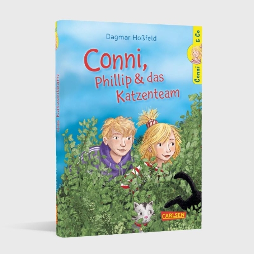 Buchcover und Innenansicht für das Buch: Conni & Co 16: Conni, Phillip und das Katzenteam