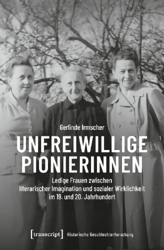 Buchcover und Innenansicht für das Buch: Unfreiwillige Pionierinnen