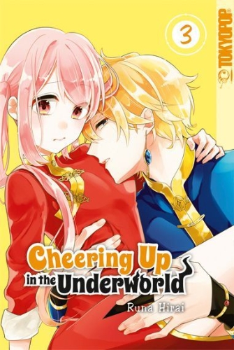 Buchcover und Innenansicht für das Buch: Cheering Up in the Underworld 03