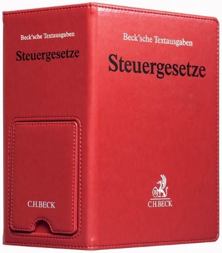 Buchcover und Innenansicht für das Buch: Steuergesetze (mit Fortsetzungsnotierung). Inkl. 225. Ergänzungslieferung