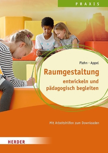 Buchcover und Innenansicht für das Buch: Raumgestaltung