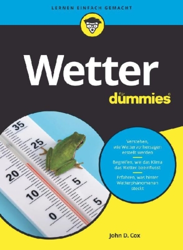 Buchcover und Innenansicht für das Buch: Wetter für Dummies
