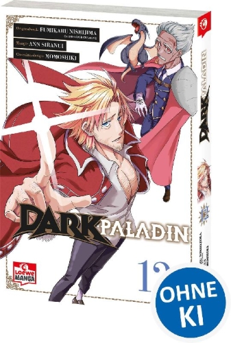 Buchcover und Innenansicht für das Buch: Ankoku Kishi no Ore Desu ga Saikyou no Seikishi o Mezashimasu