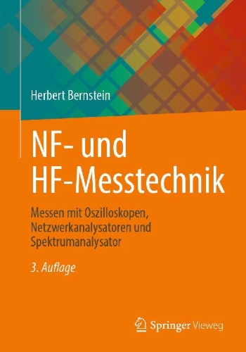 Buchcover und Innenansicht für das Buch: NF- und HF-Messtechnik