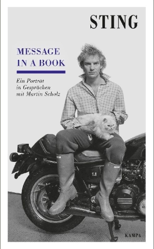 Buchcover und Innenansicht für das Buch: Sting - Message in a book
