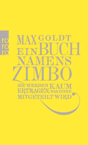 Buchcover und Innenansicht für das Buch: Ein Buch namens Zimbo