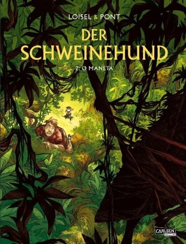 Buchcover und Innenansicht für das Buch: Der Schweinehund 2: O Maneta