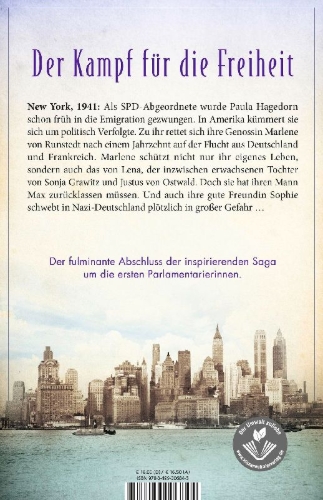 Buchcover und Innenansicht für das Buch: Die Frauen vom Reichstag: Schritte in eine neue Welt