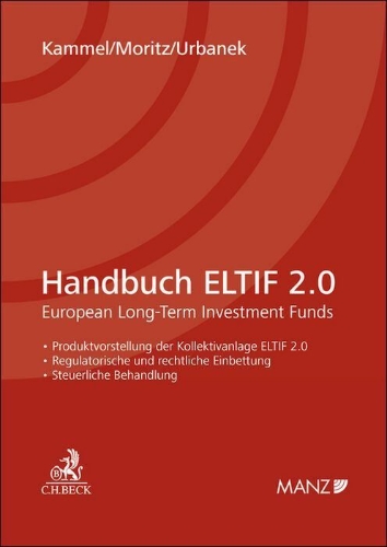 Buchcover und Innenansicht für das Buch: Handbuch ELTIF 2.0
