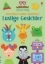 Buchcover und Innenansicht für das Buch: Mein Immer-wieder-Stickerbuch: Lustige Gesichter