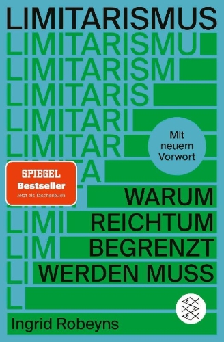 Buchcover und Innenansicht für das Buch: Limitarianism. The Case Against Extreme Wealth