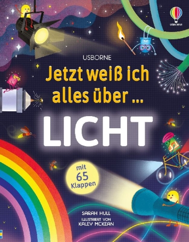 Buchcover und Innenansicht für das Buch: Jetzt weiß ich alles über... Licht