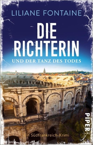 Buchcover und Innenansicht für das Buch: Die Richterin und der Tanz des Todes